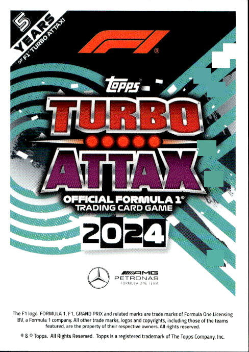 Lewis Hamilton - 2024 Topps F1 Turbo Match Attax PSA #193