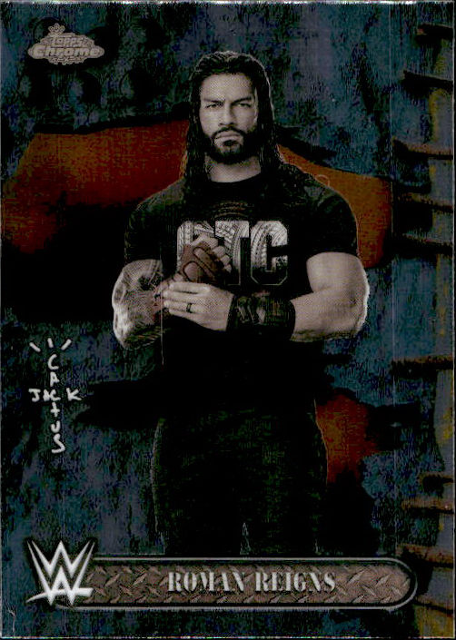 Roman Reigns - 2025 Topps Chrome WWE x Cactus Jack #25