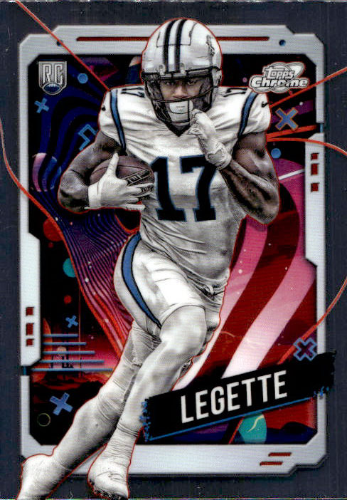 Xavier Legette - 2024 Topps Chrome #115 Carolina Panthers