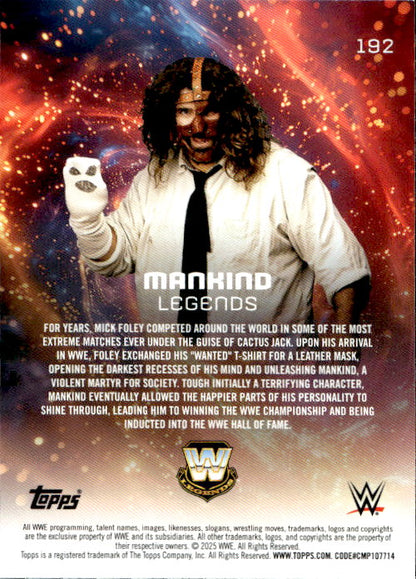 Mankind - 2025 Topps WWE Universe #192