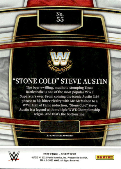 Stone Cold Steve Austin - 2022 Panini Select Concourse #55