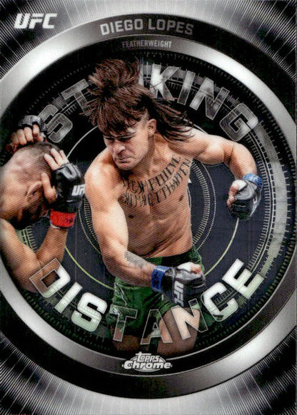 Diego Lopes - 2026 Topps Chrome UFC Striking Distance #SD-26