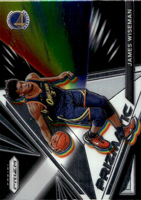 James Wiseman - 2021/22 Panini Prizm Basketball Prizmatic #30 Golden State Warriors