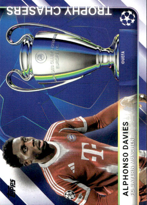 Alponso Davies - 2026 Topps UCL Trophy Chasers #TC-13 Bayern Munchen