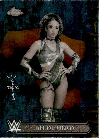Kelani Jordan - 2025 Topps Chrome WWE x Cactus Jack #57