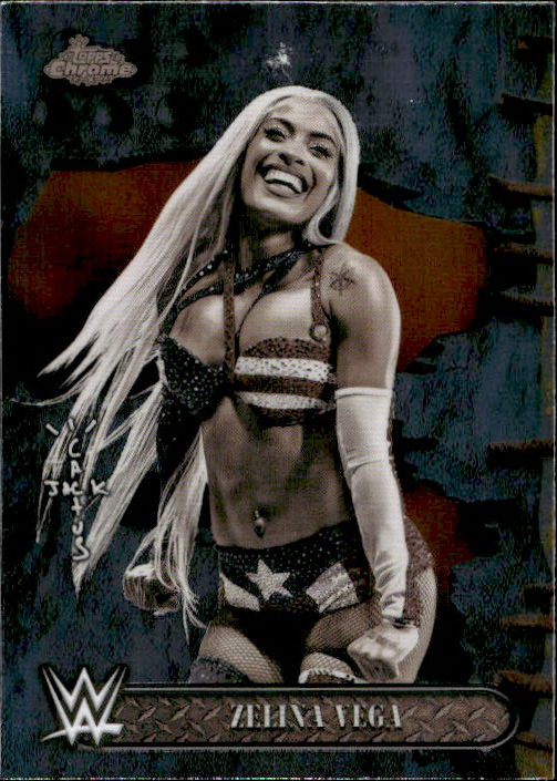 Zelina Vega - 2025 Topps Chrome WWE x Cactus Jack #38