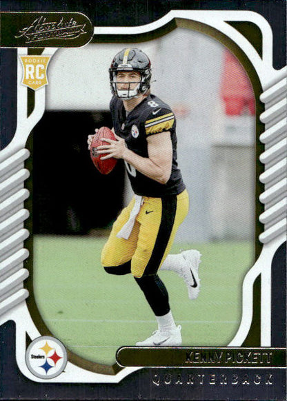 Kenny Pickett - 2022 Panini Absolute Football #101 Pittsburgh Steelers