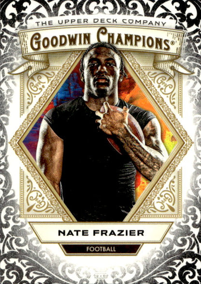 Nate Frazier - 2025 Upper Deck Goodwin Champions Glossy Black #62