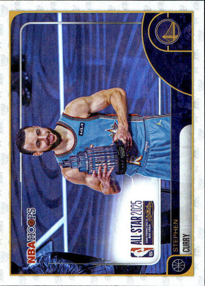 Stephen Curry - 2025/26 Topps NBA Hoops Silver All Star 2025 #275 Golden State Warriors