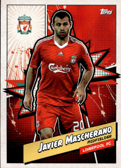 Javier Mascherano - 2023/24 Topps Liverpool Team Set #LFCH-10