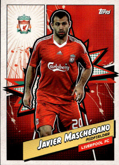 Javier Mascherano - 2023/24 Topps Liverpool Team Set #LFCH-10
