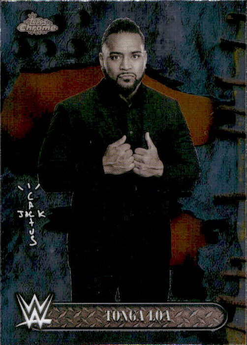 Tonga Loa - 2025 Topps Chrome WWE x Cactus Jack #37