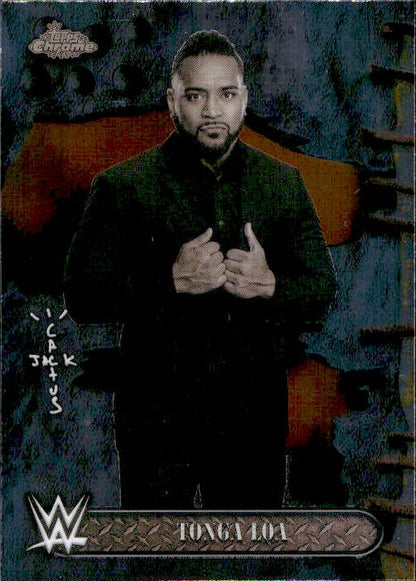 Tonga Loa - 2025 Topps Chrome WWE x Cactus Jack #37
