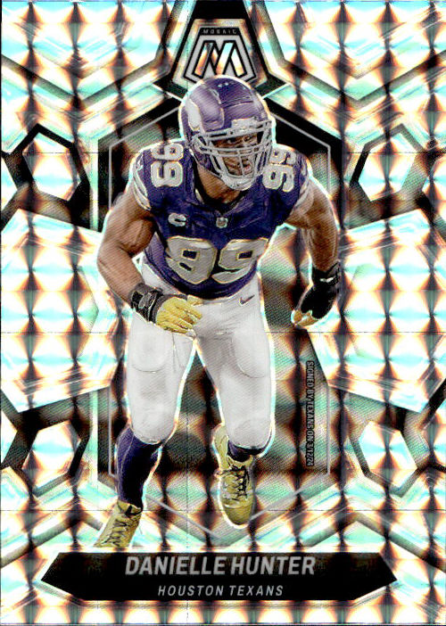 Danielle Hunter - 2024 Panini Mosaic Silver Prizm #91 Minnesota Vikings