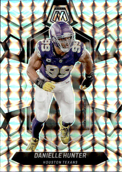 Danielle Hunter - 2024 Panini Mosaic Silver Prizm #91 Minnesota Vikings