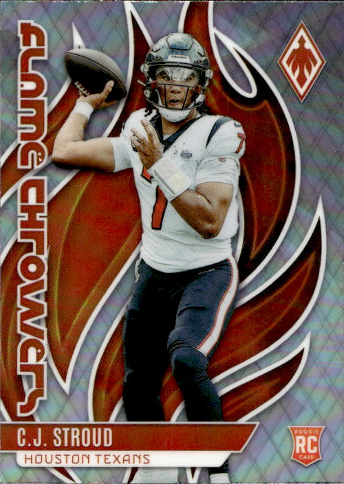 CJ Stroud - 2023 Panini Phoenix Flame Throwers #FLA-21 Houston Texans