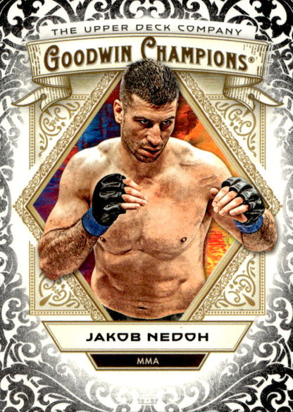 Jakob Nedoh - 2025 Upper Deck Goodwin Champions Glossy Black #56