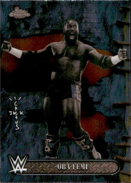 Oba Femi - 2025 Topps Chrome WWE x Cactus Jack #36