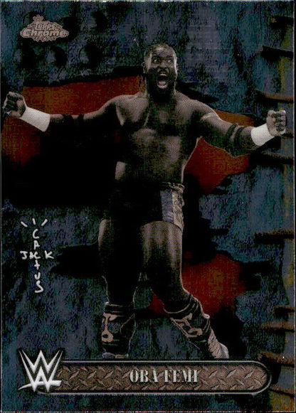 Oba Femi - 2025 Topps Chrome WWE x Cactus Jack #36