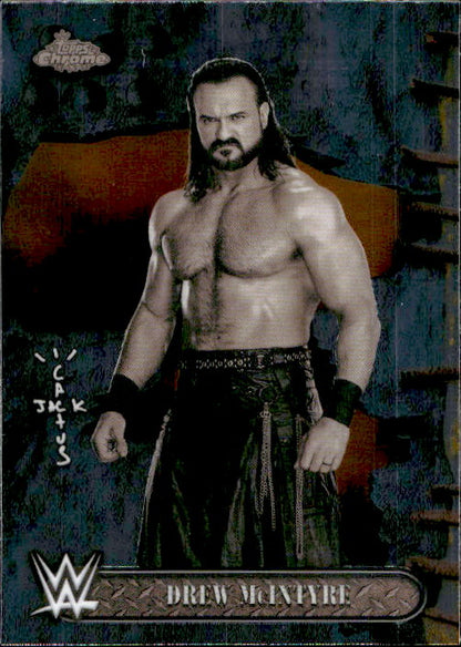 Drew McIntyre - 2025 Topps Chrome WWE x Cactus Jack #39