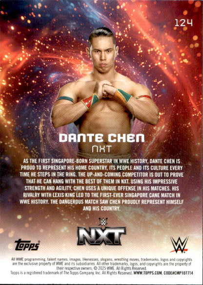 Dante Chen - 2025 Topps WWE Universe #124