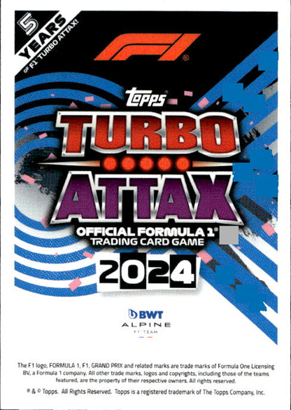 Pierre Gasly - 2024 Topps F1 Turbo Match Attax Platinum Edition #LE6