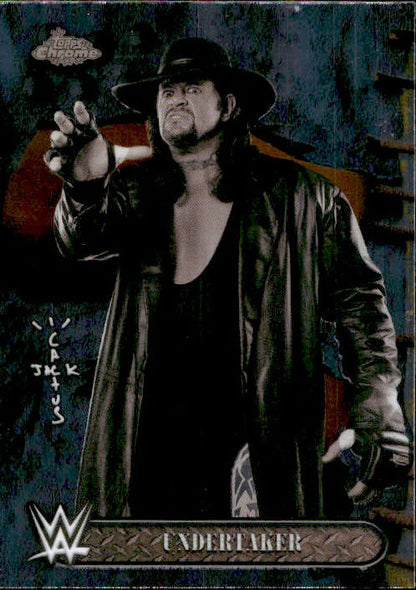 Undertaker - 2025 Topps Chrome WWE x Cactus Jack #40