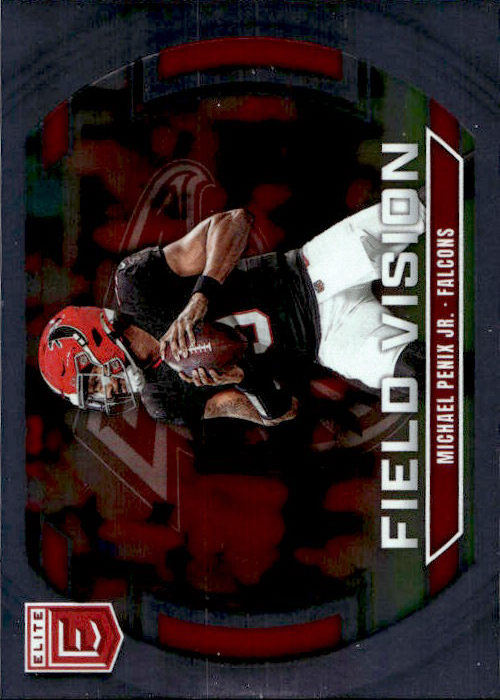 Michael Penix Jr. - 2025 Panini Donruss Elite Field Vision #9 Atlanta Falcons