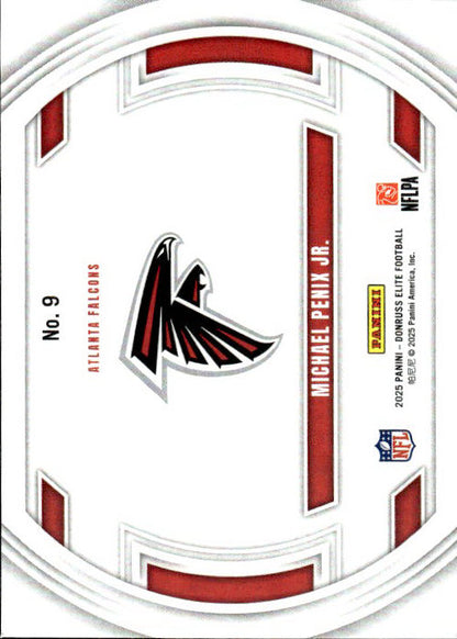 Michael Penix Jr. - 2025 Panini Donruss Elite Field Vision #9 Atlanta Falcons