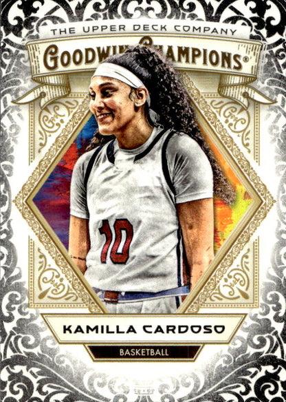 Kamilla Cardoso - 2025 Upper Deck Goodwin Champions Glossy Black #60