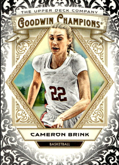 Cameron Brink - 2025 Upper Deck Goodwin Champions Glossy Black #22