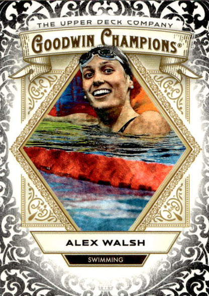 Alex Walsh - 2025 Upper Deck Goodwin Champions Glossy Black #38
