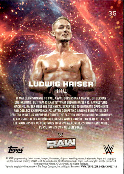 Ludwig Kaiser - 2025 Topps WWE Universe #35