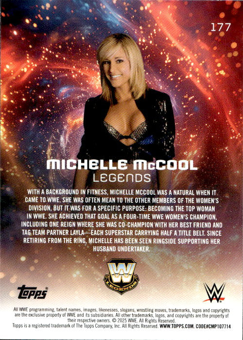 Michelle McCool - 2025 Topps WWE Universe #177