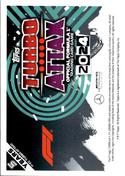 George Russell - 2024 Topps F1 Turbo Match Attax Epic Moments #173
