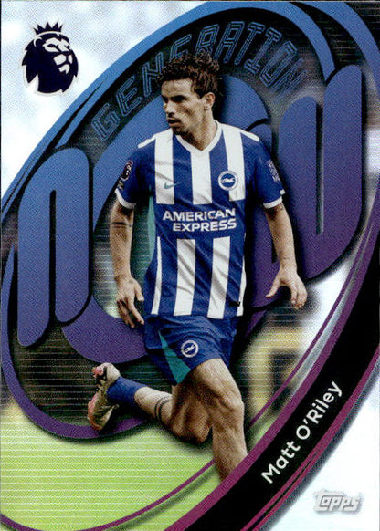 Matt O'Riley - 2025/26 Topps Premier League Generation Now #88 Brighton & Hove Albion
