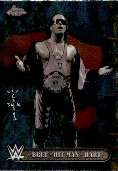 Bret "Hit Man" Hart - 2025 Topps Chrome WWE x Cactus Jack #62