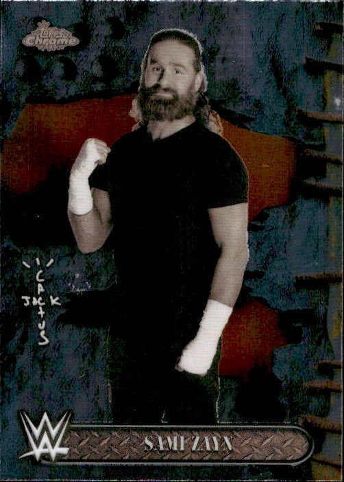 Sami Zayn - 2025 Topps Chrome WWE x Cactus Jack #72