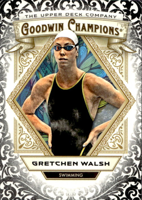 Gretchen Walsh - 2025 Upper Deck Goodwin Champions Glossy Black #37
