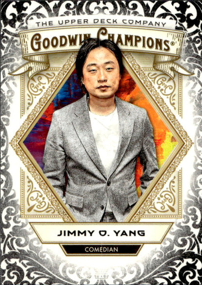 Jimmy O. Yang - 2025 Upper Deck Goodwin Champions Glossy Black #2