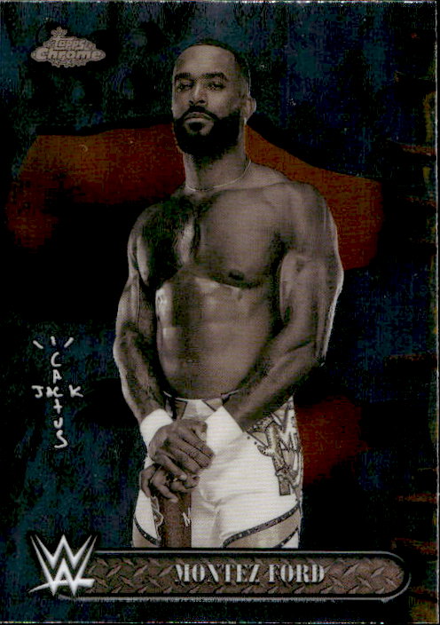 Montez Ford - 2025 Topps Chrome WWE x Cactus Jack #64