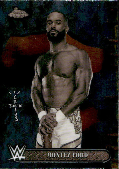 Montez Ford - 2025 Topps Chrome WWE x Cactus Jack #64