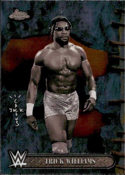 Trick Williams - 2025 Topps Chrome WWE x Cactus Jack #32