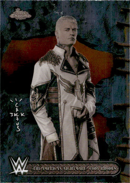 The American Nightmare Cody Rhodes - 2025 Topps Chrome WWE x Cactus Jack #10