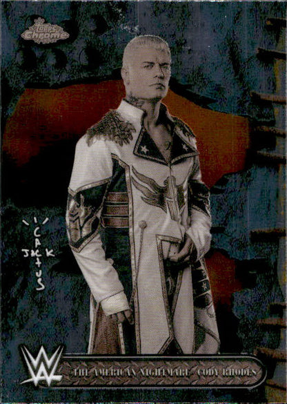 The American Nightmare Cody Rhodes - 2025 Topps Chrome WWE x Cactus Jack #10