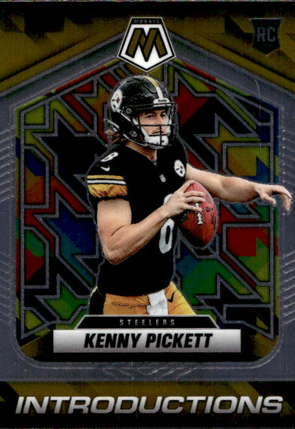 Kenny Pickett - 2022 Panini Mosaic Introductions #I-1 Pittsburgh Steelers