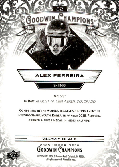 Alex Ferreira - 2025 Upper Deck Goodwin Champions Glossy Black #82