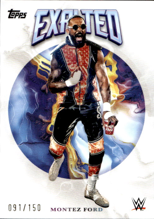 Montez Ford - 2025 Topps Exalted WWE /150 #97