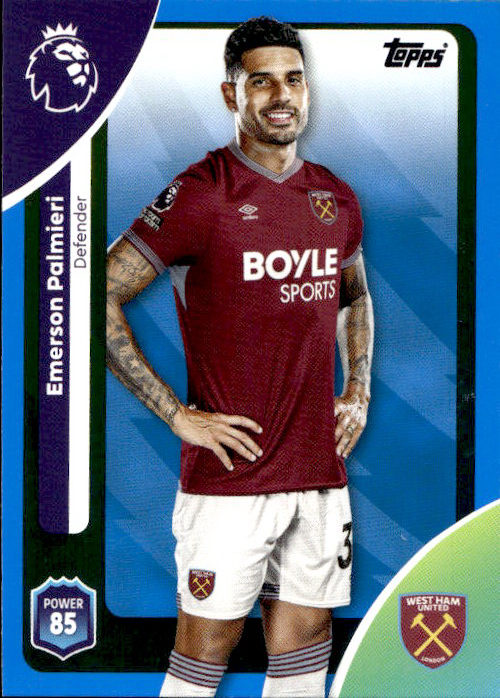 Emerson Palmieri - 2025/26 Topps Premier League #276 West Ham United