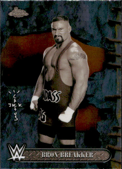 Bron Breakker - 2025 Topps Chrome WWE x Cactus Jack #31